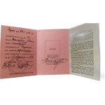 MARINE LEAGUE O COLONIAL LEGITIMATE No. 12 1938