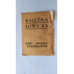 PRINCESS ŁOWICKA ADVERTISING FOLDER URANIA CINEMA LVIV