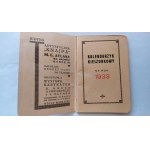 POCKET CALENDAR FOR 1933 LVIV