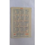 PKP POLRES CALENDAR 1969