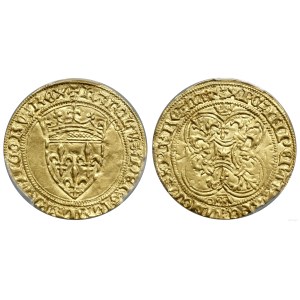 France, ecu d'or a la couronne, no date (1422-1461), Toulouse