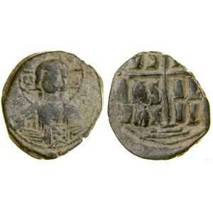 Byzantium, anonymous follis (attributed to Roman III or Michael IV Paphlagonian), (ca. 1028-1041)