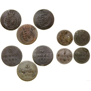 Poland, set of 5 coins, Warsaw