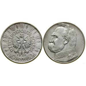 Polonia, 10 zloty, 1934, Varsavia