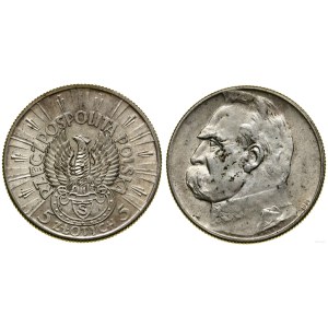 Poland, 5 zloty, 1934 S, Warsaw