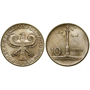 Polska, 10 złotych, 1965, Warszawa