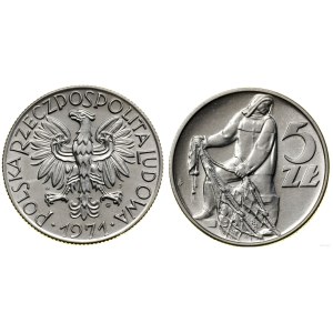 Poland, 5 gold, 1971, Warsaw