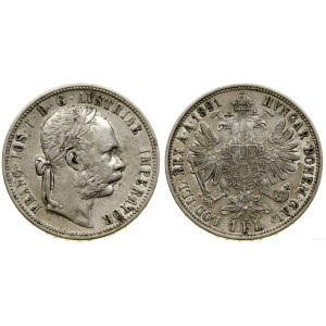Rakúsko, 1 florén, 1891, Viedeň