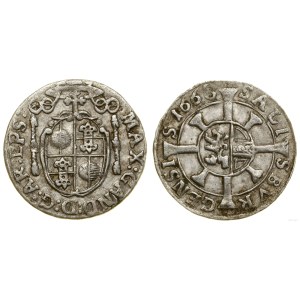 Austria, 1 krajcar, 1668, Salzburg