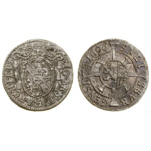 Austria, 1 krajcar, 1696, Salzburg