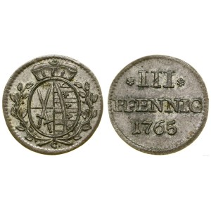 Nemecko, 3 fenigy, 1765