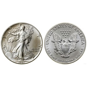 United States of America (USA), $1, 1987, Philadelphia