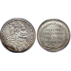 Vatican City (Church State), piastra, no date (1684), Rome