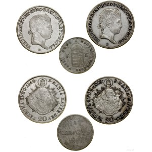 Hongrie, set de 3 pièces