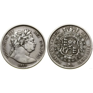 Great Britain, 1/2 crown, 1817, London