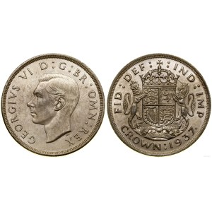 Wielka Brytania, korona, 1937, Londyn
