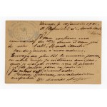 Card from Warsaw to Paris, 1902 (124)