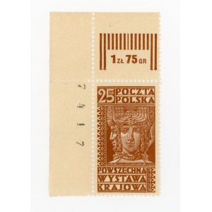 Powszechna Wystawa Krajowa w Poznaniu, znaczek narożnikowy, niekasowany, 1928 (146)