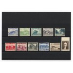 Various views and Polish President Ignacy Moscicki. Series of 11 un-cancelled coins, 1935 (162)