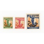 Free City of Danzig, Issue on the occasion of the week of fight against tuberculosis. Series of un-cancelled stamps, 1921 (166)