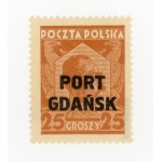 Port of Gdansk, 234 fee stamp with overprint, 1928. guaranteed (172)