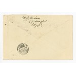 German occupation 1915 - "Russich Polen". Registered letter from Warsaw to Bad Buchau, Germany (181)