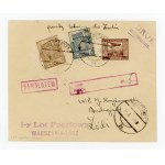 AEROLOT envelope from the first flight Warsaw - Lodz, 1926 (221)