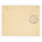 AEROLOT envelope from the first flight Lodz - Lviv, 1927 (222)