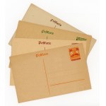 Free City of Gdansk, set of cards. 4 pieces total. (248)