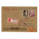 GG, Krakow COD letter, PIONIER seal, 1943 (251)