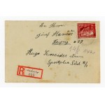 GG, registered letter Dolina k. Strj - Leipzig, 1943 (255)