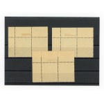 GG, Portrait of Hitler, three pairs with margins marked STAATSDRUCKEREI WIEN, 1942 (299)