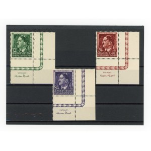 GG, Hitler's 55th birthday, corner stamp series, 1944 (301)