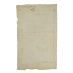 Duchy of Poznan. Proof of the handing, Krotoszyn, Skoków 1827 (454)