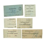 Wielkopolska XIX / XX w. Bardzo duży zestaw pocztowych potwierdzeń odbioru 451 sztuk (458)