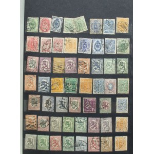Klaser Europa, mostly erased. Total approx. 960 zn. (485).