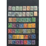 Klaser Europa, mostly erased. Total approx. 960 zn. (485).