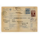 Parcel remittance from Zlin to Tarnów, 1914 (513)