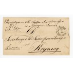 Court letter from Nowy Sącz to Krynica, 1889 (525)