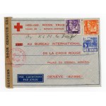 Red Cross, letter from Batavia (Dutch India) to Geneva (526)