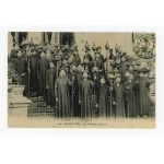 Indochina, postcard , "Living Chess Party", 1910. rare (539)