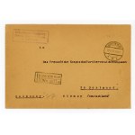 Registered letter from Ostrów Wielkopolski to Dortmund, 1937. rarer stamps (542)
