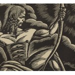 Władysław Skoczylas (1883 Wieliczka - 1934 Warsaw), Archer (Apollo). , 1924