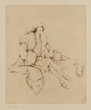 Aleksander Rzewuski (1893 - 1983 ), Maharani Kapurthali (Anita Delgado-Brionés)