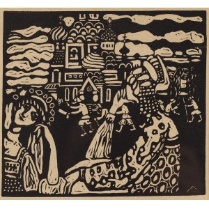 Wassily Kandinsky (1866 - 1944 Neuilly-sur-Seine), Cerkiew, 1909