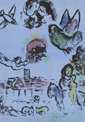 Marc Chagall (1887 Łoźno k. Witebska - 1985 Saint-Paul-de-Vence), 