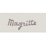 René Magritte (1898 Lessines - 1967 Brussels), Man of Stone (L'homme de pierre).