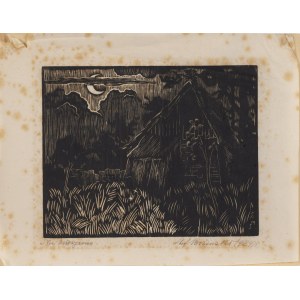 Stefan Mrożewski (1894 Częstochowa - 1975 Walnut Creek, Stany Zjednoczone), Noc księżycowa, 1924
