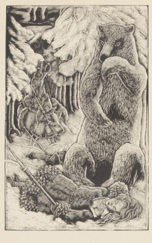 Stefan Mrożewski (1894 Częstochowa - 1975 Walnut Creek, Stany Zjednoczone), Ilustracja do baśni