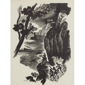 Stanisław Ostoja-Chrostowski (1897 Varsovie - 1947 Varsovie), Maryna enlevée par des boucaniers, 1940